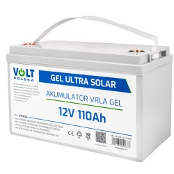 Gélová batéria 12V 110Ah V-PRO ULTRA SOLAR DEEP CYCLE