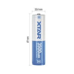 Batéria nabíjacia Li-Ion 18650 18650 3,6V/3500mAh XTAR