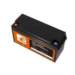 LiFePO4 batérie pre solárne systémy 12,8 V 200 Ah TE12200 LITHTECH Bluetooth, BMS, IP66