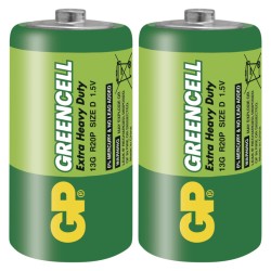 Bateria D (R20) Zn-Cl GP Greencell 2ks