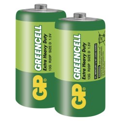 Bateria D (R20) Zn-Cl GP Greencell 2ks