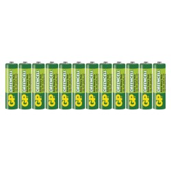 Batérie AA (R6) Zn-Cl GP Greencell 12ks