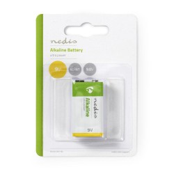 Batéria 9V (6LR61) alkalická NEDIS BAAKLR611BL 1ks / blister