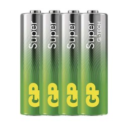 Batérie AA (R6) alkalická GP Super 4ks
