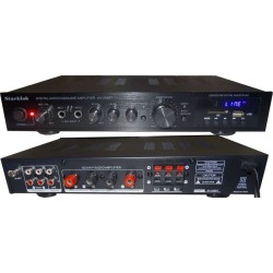 Zosilňovač 5.0, rádio, bluetooth, prehrávač MP3, Starklok AV-298BT čierny