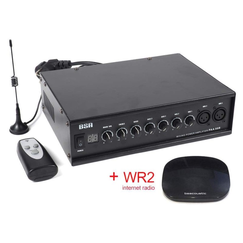 PAA50R SET1 BSA Zosilňovač a streamer