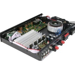 Zosilňovač 5.0, rádio, bluetooth, prehrávač MP3, Starklok AV-298BT čierny