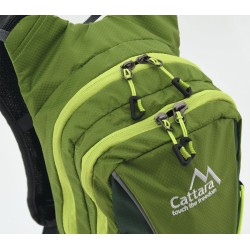 Batoh CATTARA 13857 GreenW 10l + 2l pitný vak