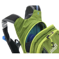 Batoh CATTARA 13857 GreenW 10l + 2l pitný vak