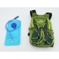 Batoh CATTARA 13857 GreenW 10l + 2l pitný vak