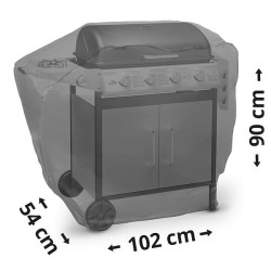 Kryt plynového grilu 13098 pre CATTARA 99BB004/99BB013/13044