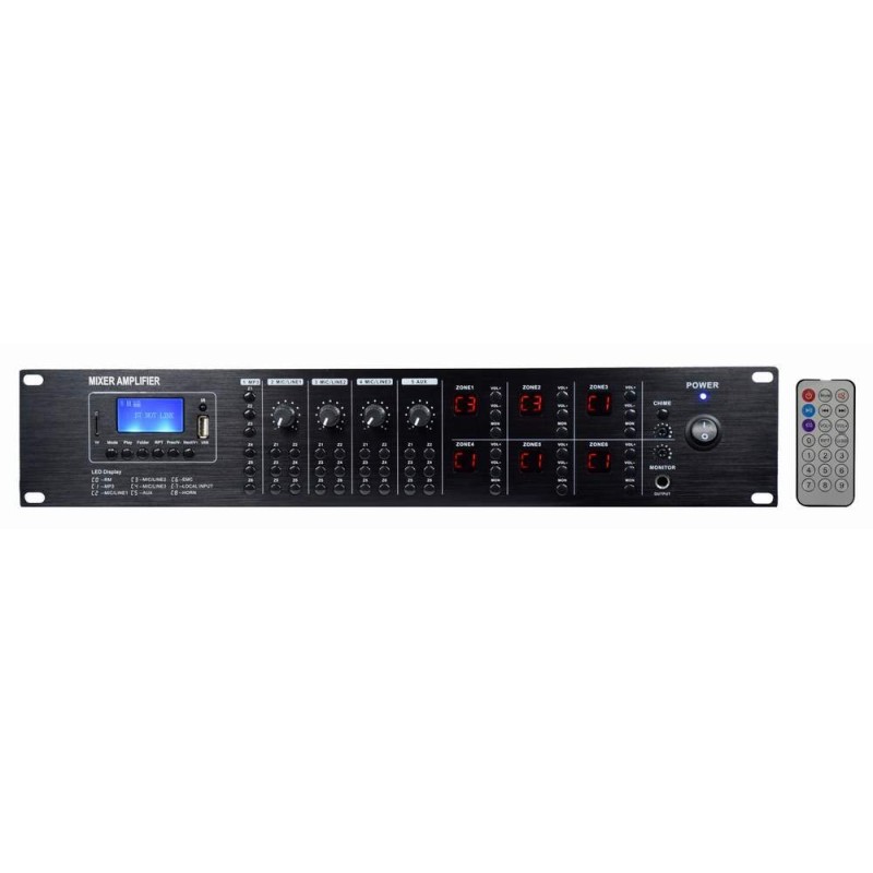 PAA720MBZX Glemm multiroom rozhlasová ústredňa