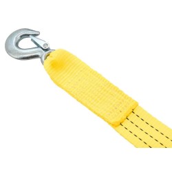 Lano ťažné ploché 3000kg s karabínami COMPASS 01237