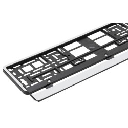 Podložka ŠPZ COMPASS 91570 White Strip