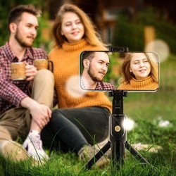 Selfie držiak so statívom K07 čierny