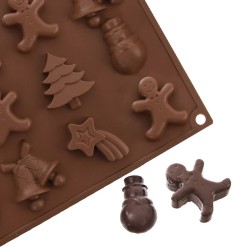 Forma na pečenie vianočných cukroviniek ORION 29x17x1,5cm Brown