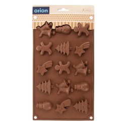 Forma na pečenie vianočných cukroviniek ORION 29x17x1,5cm Brown