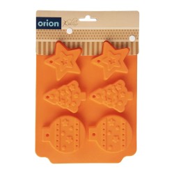 Forma na pečenie vianočných cukroviniek ORION 23x17x1,5cm Orange