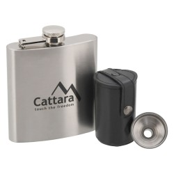Fľaša ploskačka CATTARA 13625 175ml 1+4