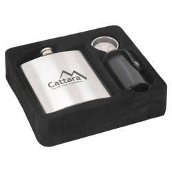 Fľaša ploskačka CATTARA 13625 175ml 1+4