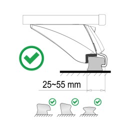 Priečniky COMPASS Alu-Integral TÜV 02315