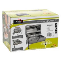 Gril na drevené uhlie CATTARA 13034 Double
