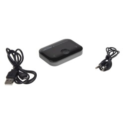 Audio adaptér s HandsFree Bluetooth 2v1 CARCLEVER 80557