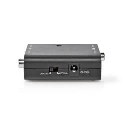 Prevodník 2x Toslink/2x Cinch NEDIS ACON2507BK