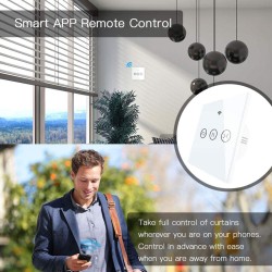Smart ovládač žalúzií a roliet MOES Curtain Switch Module WiFi Tuya