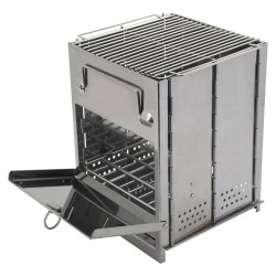 Gril na drevené uhlie CATTARA 13001 Cube skladací