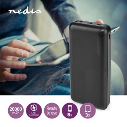 PowerBank NEDIS UPBKPD20000BK 20000mAh