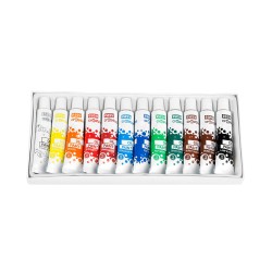 Farby olejové EASY Creative 12ks 12ml