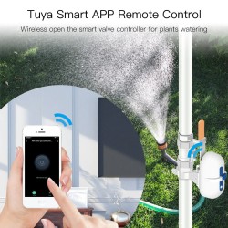 Smart motorizovaný zatvárač ventilu MOES WV-QY-EU Water Valve WiFi Tuya