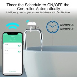 Smart motorizovaný zatvárač ventilu MOES WV-QY-EU Water Valve WiFi Tuya