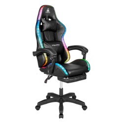 Herné kreslo KRUGER & MATZ GX-150 RGB čierne