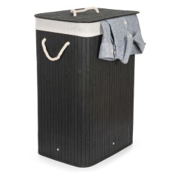 Kôš na bielizeň G21 Bambus 72l Black