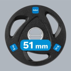 Sada liatinových závaží REBEL RBA-2109 4x5kg