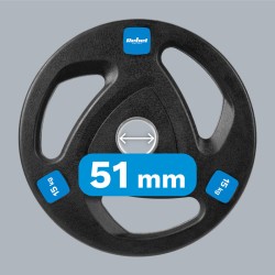 Sada liatinových závaží RBA-2111 2x15kg