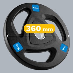 Sada liatinových závaží RBA-2111 2x15kg