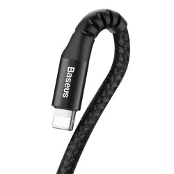 Kábel BASEUS CALSR-01 Lightning 1m Black