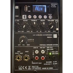 PORT8UHF-BT Ibiza batériová reprosústava
