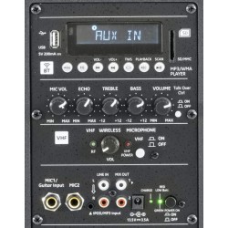 PORT8VHF-MKII Ibiza batériová reprosústava