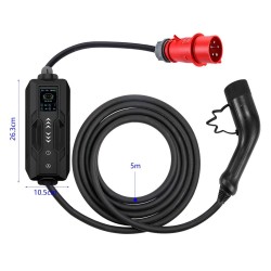Cestovná nabíjacia stanica IMMAX NSE001 EV/PHEV AC typ 2 11 kW