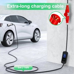 IMMAX NSE003 Cestovná nabíjacia stanica EV/PHEV AC typ 2 22kW WiFi Tuya