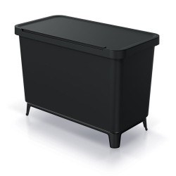 Kôš odpadkový SYSTEMA čierny 1x10l+1x23l
