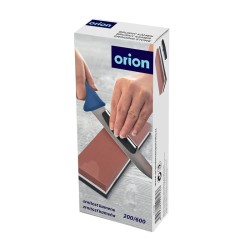 Brúsny kameň s vodítkom ORION zrnitosť 200/600