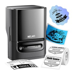 Tlačiareň štítkov NELKO PM220 Black
