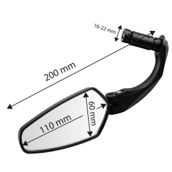 Zrkadlo na bicykel NEO TOOLS 91-011