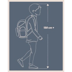 Batoh školský BAAGL Skate Indigo