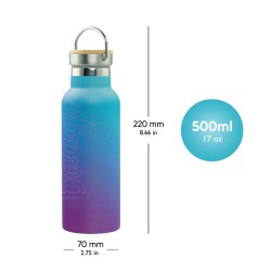 Termofľaša BAAGL Galaxy 500ml s bambusovým viečkom